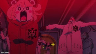 ワンピース アニメ 1093話 ハートの海賊団 ベポ ONE PIECE Episode 1093