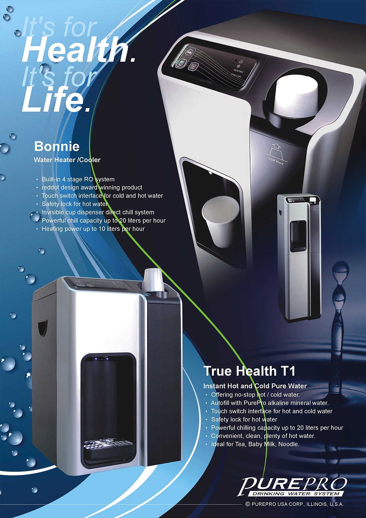 Top 10 Most Popular Products of PurePro in the U.S. - PurePro Bonnie & PurePro T1