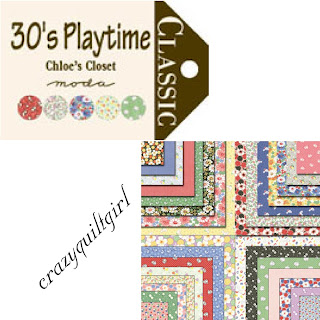 Moda 30'S PLAYTIME Fabric by Chloe's Closet