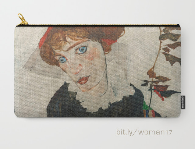 portrait, woman, people, Wally, Egon Schiele, austrian, painting, oil, Expressionism,