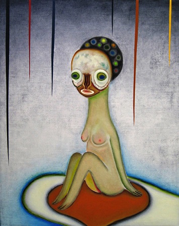 Izumi Kato - Untitled - 2011 | imagenes de obras de arte contemporaneo tristes, lindas, de soledad | cuadros, pinturas, oleos, canvas art pictures, sad | kunst | peintures
