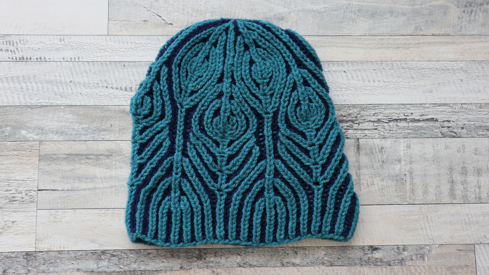 Interweave Hat - Brioche Knitting