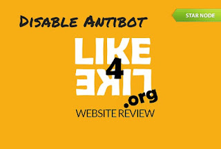 Share Script for Disable Like4Like Anti-bot Working 100% Update 02/2016