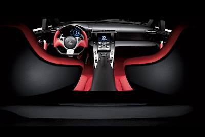 2012 Lexus LFA Interior