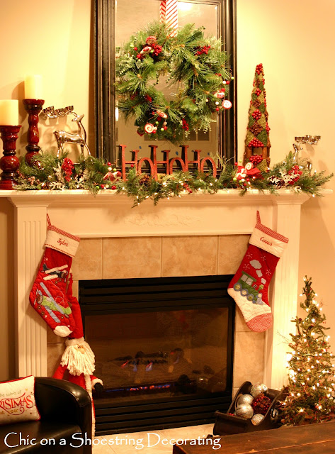  Mantel  Christmas  Decorating  Ideas  DECORATING  IDEAS 