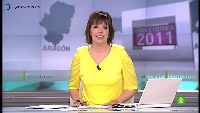 CRISTINA VILLANUEVA, La Sexta Noticias (22.05.11)