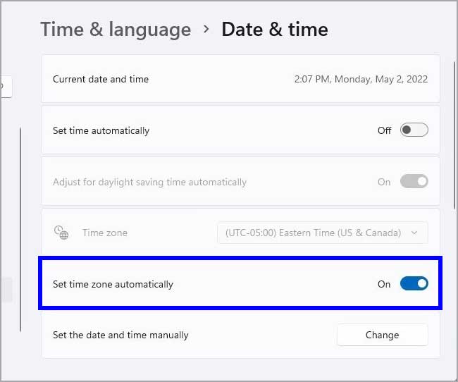 11-set-timezone-automatically-windows-11