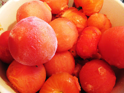The Easy Peasy Way to Freeze Tomatoes, Remove Tomato Skins, and Turn Green Tomatoes Red