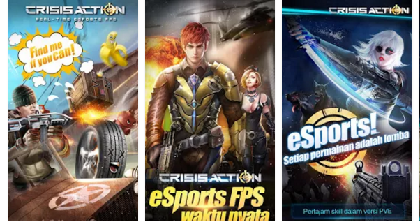  Download Crisis Action-eSports FPS 1.9.2 APK + OBB (Data File)