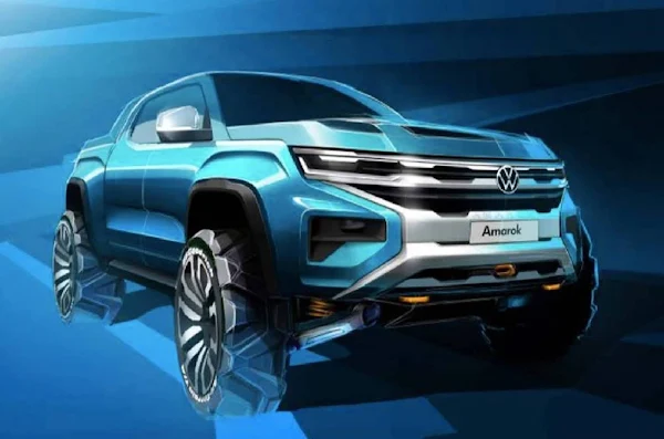 Novo Volkswagen Amarok 2022: tem teaser oficial revelado