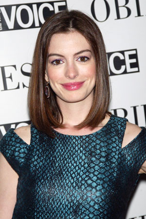 anne hathaway bob. anne hathaway hair ob. and