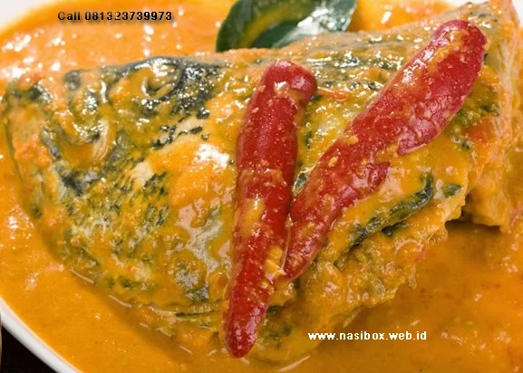 Resep Gulai Ikan Kakap ala nasi box cimanggu ciwidey