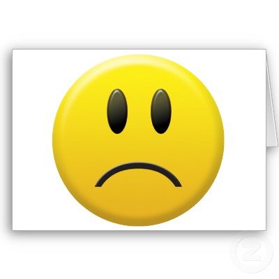 clip art sad faces. sad smiley face clip art.