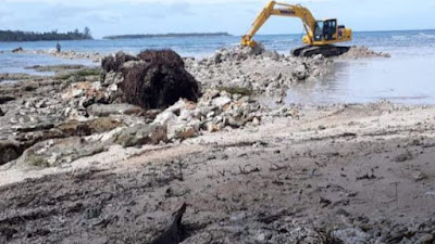 Koalisi Penyelamatan Hutan Mentawai Laporkan Dugaan Kerusakan Koral di Pantai Polimo Mentawai ke Polda Sumbar