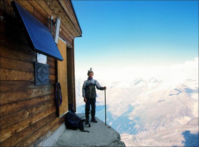 Incredible Mountain Hut in Switzerland