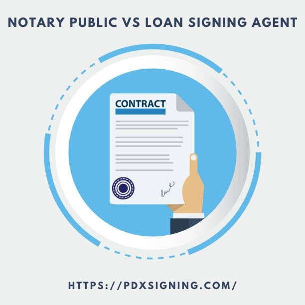 Notary Publics Vs. Loan Signing Agents