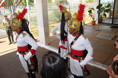 Guarda do Palácio da Alvorada, em Brasília - DF