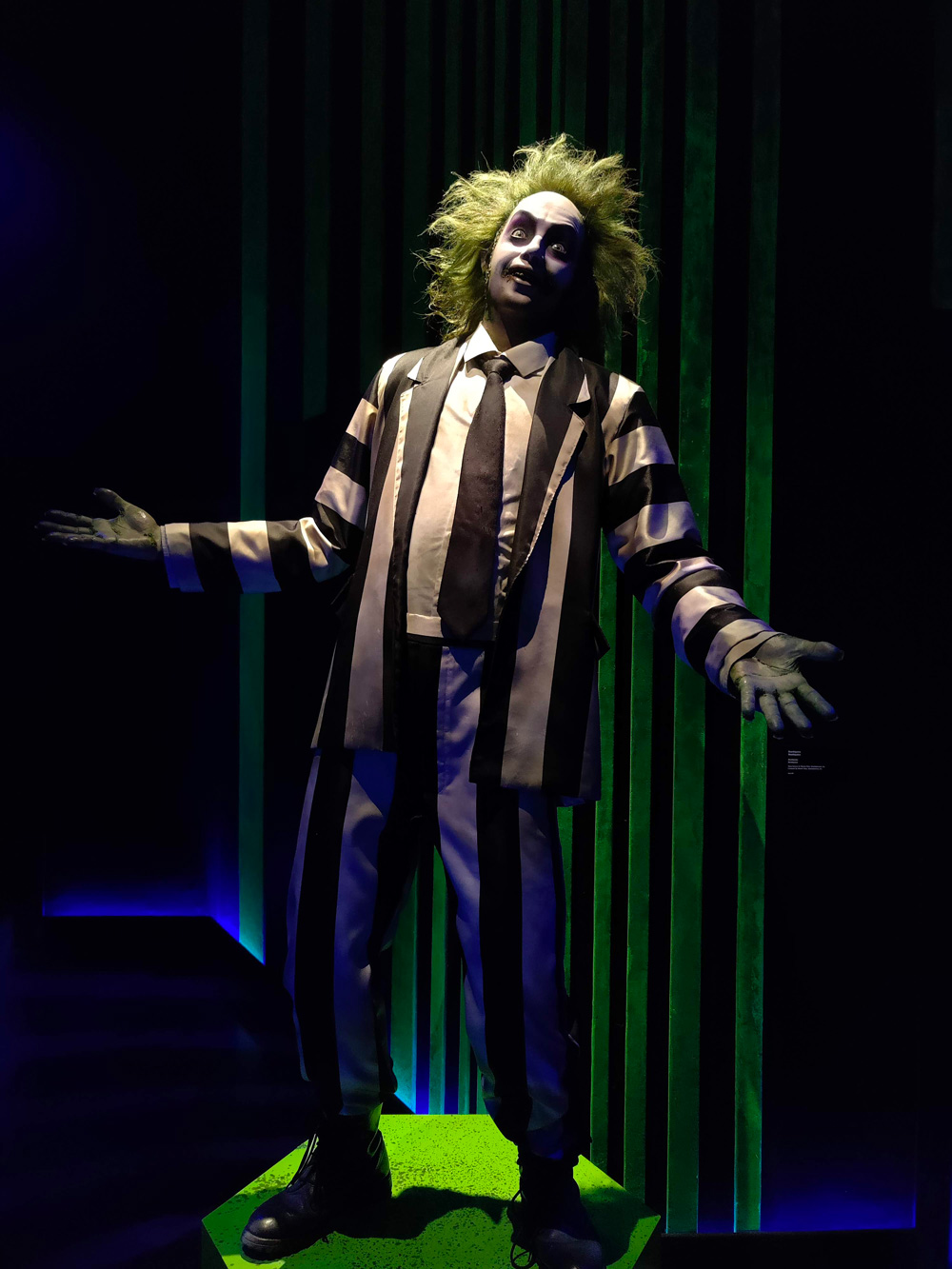 Exposition Tim Burton, Le labyrinthe, beetlejuice