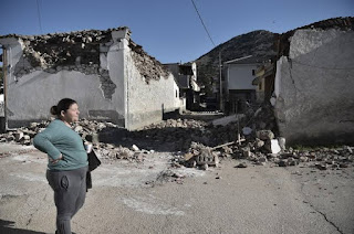 Strong Earthquake damages Many Houses in Greace -AFP