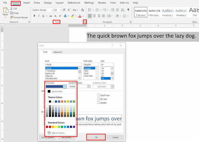font-color-change-in-ms-word-2
