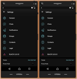 Download BBM Mod Black v3.2.5.12 Apk Terbaru