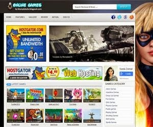 Share Template Blogspot Games đẹp