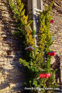 French Village Diaries advent Christmas trees