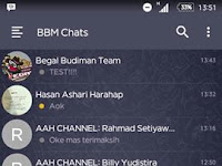 Download BBM MOD DARK NAVY New Version 3.1.0.13 Terbaru dan Keren 