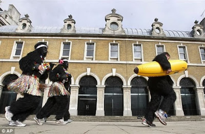 The Gorilla Run In London Seen On www.coolpicturegallery.net