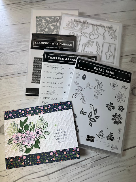 Stampin' Up! Petal Park and Timeless Arrangement from Stampin' Up!