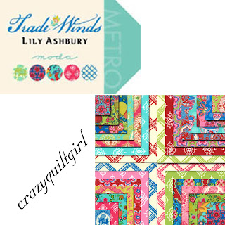 Moda TRADE WINDS Quilt Fabric by Lily Ashbury