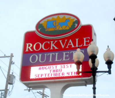 Rockvale Outlets Mall in Lancaster Pennsylvania