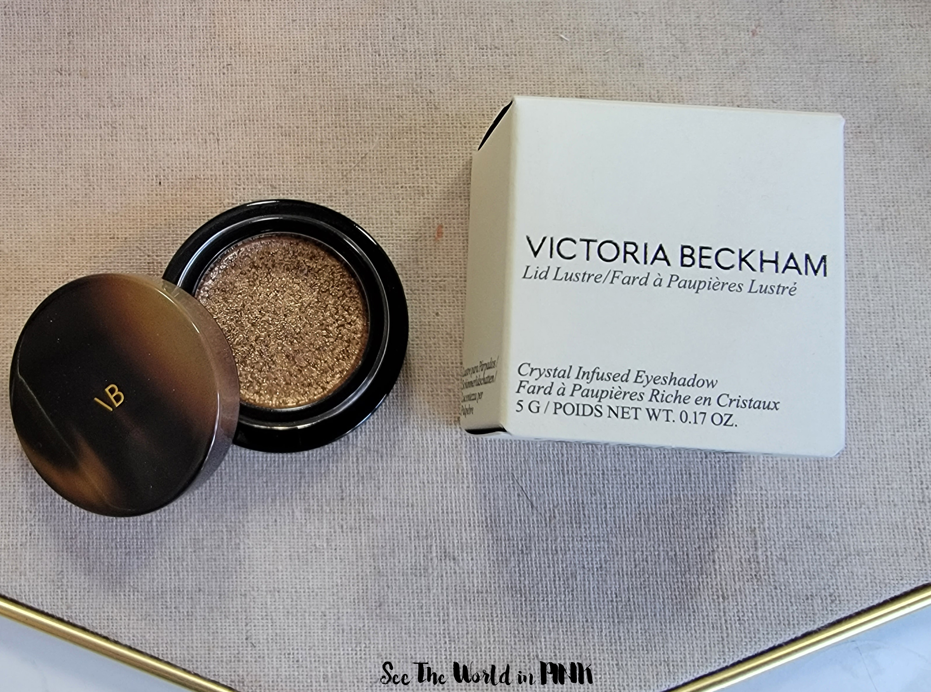 Finally Trying Victoria Beckham Beauty - Cheeky Posh Cream Blush, Lid Lustre Eyeshadow and Posh Lipstick
