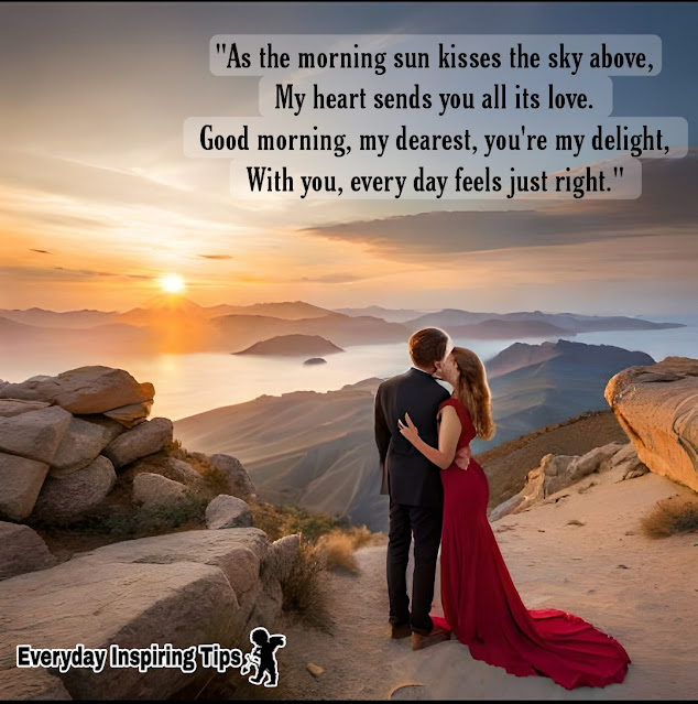 good morning shayari for love in english