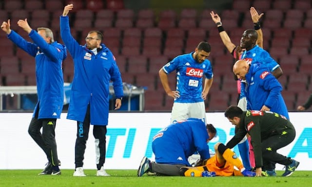 Napoli Goalie David Ospina discharged from hospital