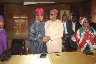 APC Candidate, Dapo Abiodun Meets Gbenga Daniel After Supporting Him
