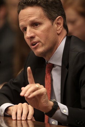 timothy geithner funny. Tim Geithner, the Treasury