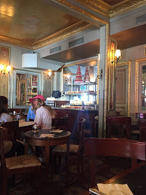 Afternoon cakes in Paris at Laduree