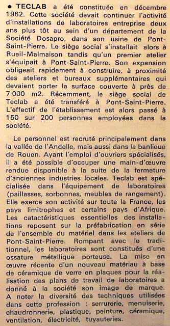 D'Espagne à Pont-Saint-Pierre - Teclab - Extraits de la revue Présence normande (Fév. 1972) 