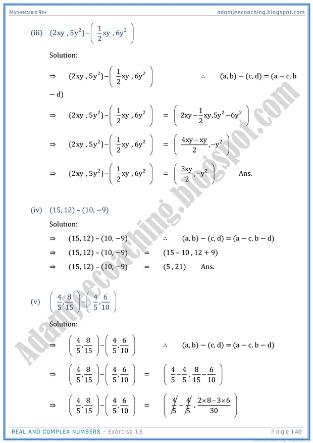 real-and-complex-numbers-exercise-1-6-mathematics-9th