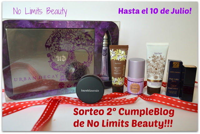 Sorteo 2º CumpleBlog de No Limits Beauty