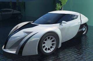  Electric car sport concept 