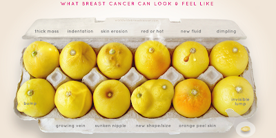 Image result for lemon poster breast cancer