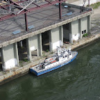 River Patrol - On the Manhattan shore, from the Queensboro Bridge.