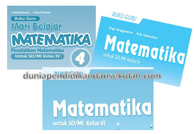 Buku Guru Matematika Lengkap K13 Revisi 2017 Dan Revisi 2018 Kelas 4, 5, Dan Six Sd/ Mi