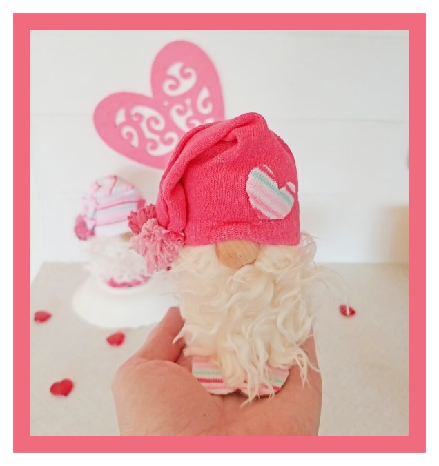 DIY Valentine Toilet Paper Tube Gnomes