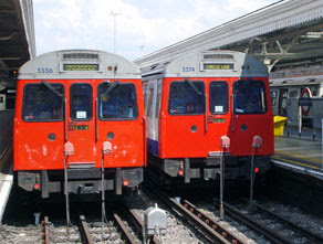 Circle line at Hammersmith