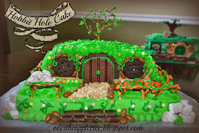 DIY Hobbit Hole Birthday Cake by Over The Apple Tree