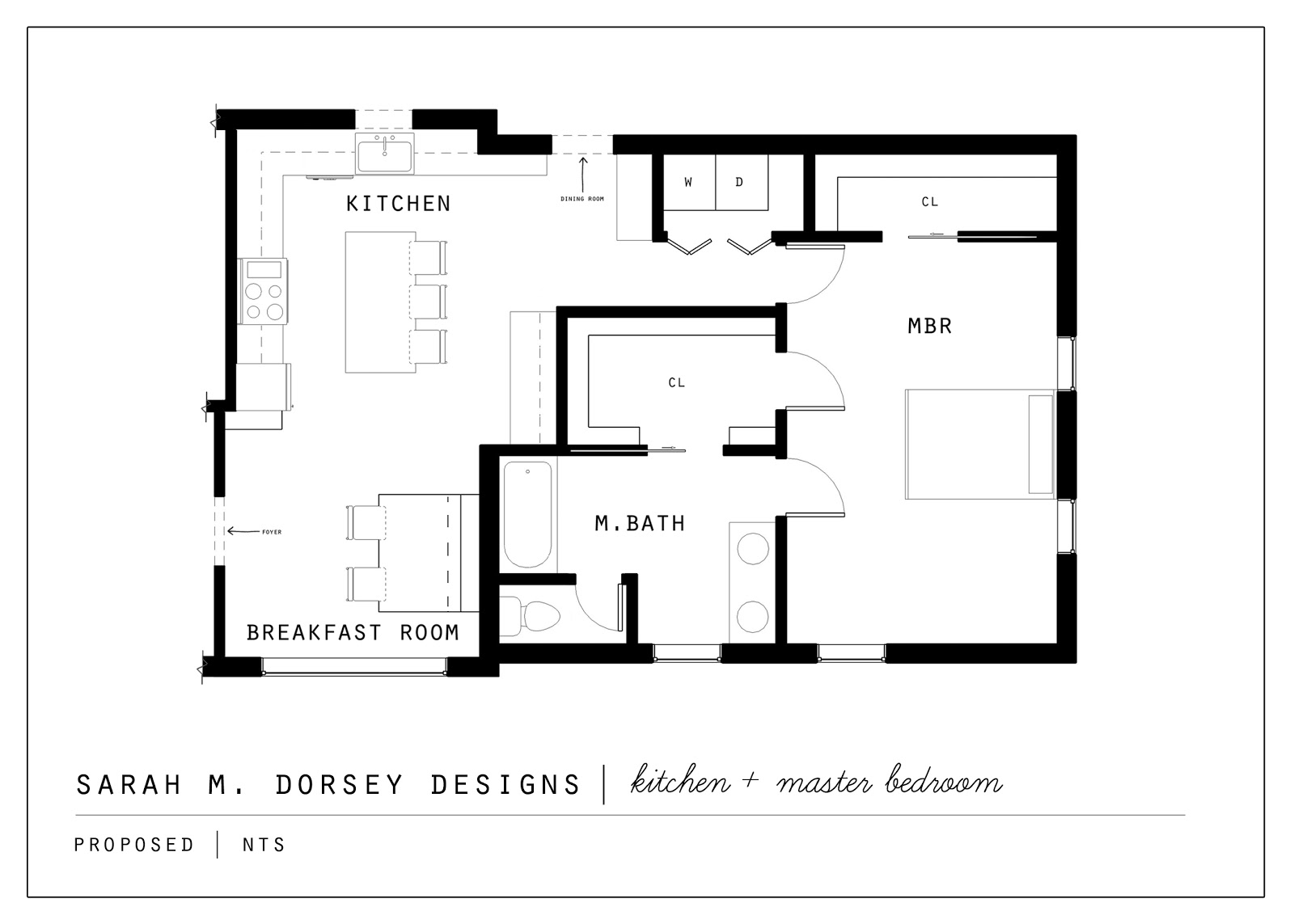 Master Bedroom Suite Floor Plan