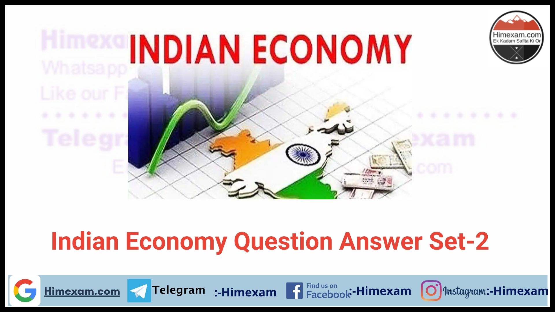 Indian Economy Question Answer Set-2